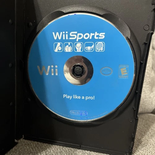 NINTENDO Wii VIDEO GAME SPORTS BLUE DISC ONLY TESTED