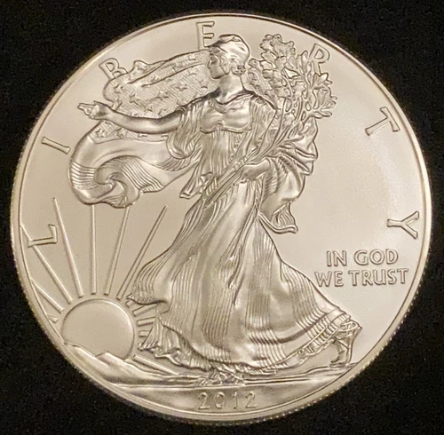 2012 American Silver Eagle Uncirculated- 1 oz .999 Silver Dollar #7021.81-A