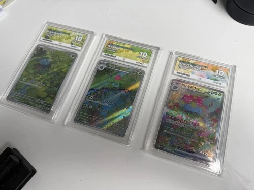 New ListingSequential Ace 10 Japanese 151 Venusaur Ivysaur And Bulbasaur