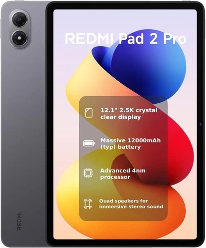 Xiaomi Redmi Pad 2 Pro Tablet 12.1" Graphite Grey - 6GB+128GB - NEW & SEALED