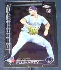 2025 Topps Chrome Update Series - Mason Fluharty #USC161 (RC) Bluejays