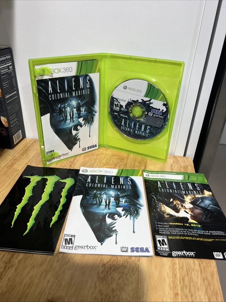 Aliens Colonial Marines Xbox 360 Edición Walmart - Completo Probado en Caja Original Foto 3 de 4