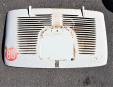 COFANO POSTERIORE FIAT 600 D'EPOCA REAR BONNET tailgate DA RESTAURARE TOTALMENTE