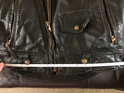 Vintage Langlitz Leathers Portland Motorcycle leather Jacket Vintage Langlitz Leathers Portland Motorcycle leather Jacket
