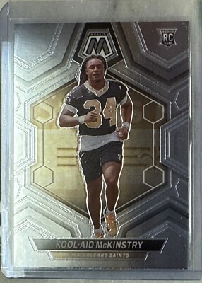 2024 Panini Mosaic Kool-Aid McKinstry True Rookie Card-#341 New