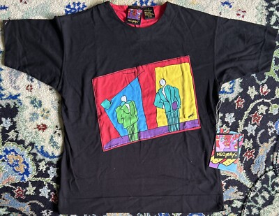 VTG Ladies Peter Max Neo Max Art Shirt Sz Sm NOS ORIG TAG! Rare Time Capsule