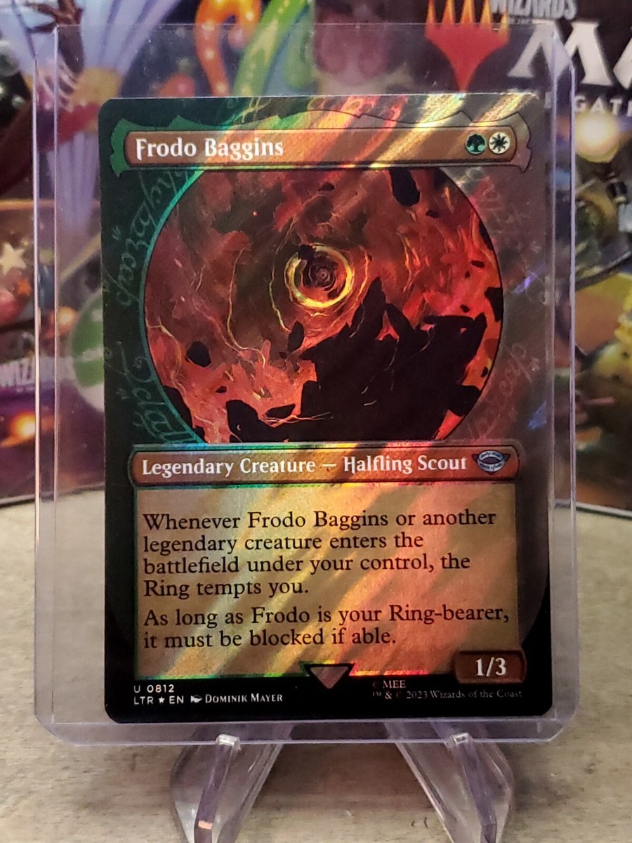 Surge Foil - Frodo Baggins Showcase Surge Foil - LTR 0812 - NM