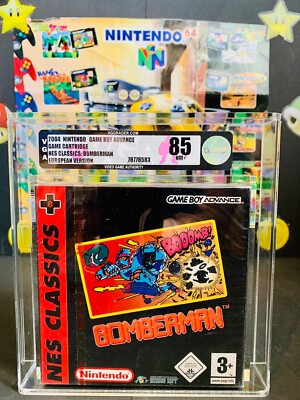 NINTENDO GAMEBOY ADVANCE || BOMBERMAN NES CLASSICS || NEU SEALED VGA85 || WATA