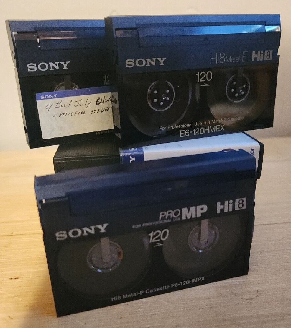 Used Sony E6-120HMEX or E6-120HMEAD Hi8 Tape - Uncover the Mystery🎥🔍! Used Sony E6-120HMEX or E6-120HMEAD Hi8 Tape - Uncover the Mystery🎥🔍!