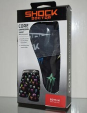 Shock Doctor Youth Multi Lux Core Compression Shorts SD30430-00099 Black NWT