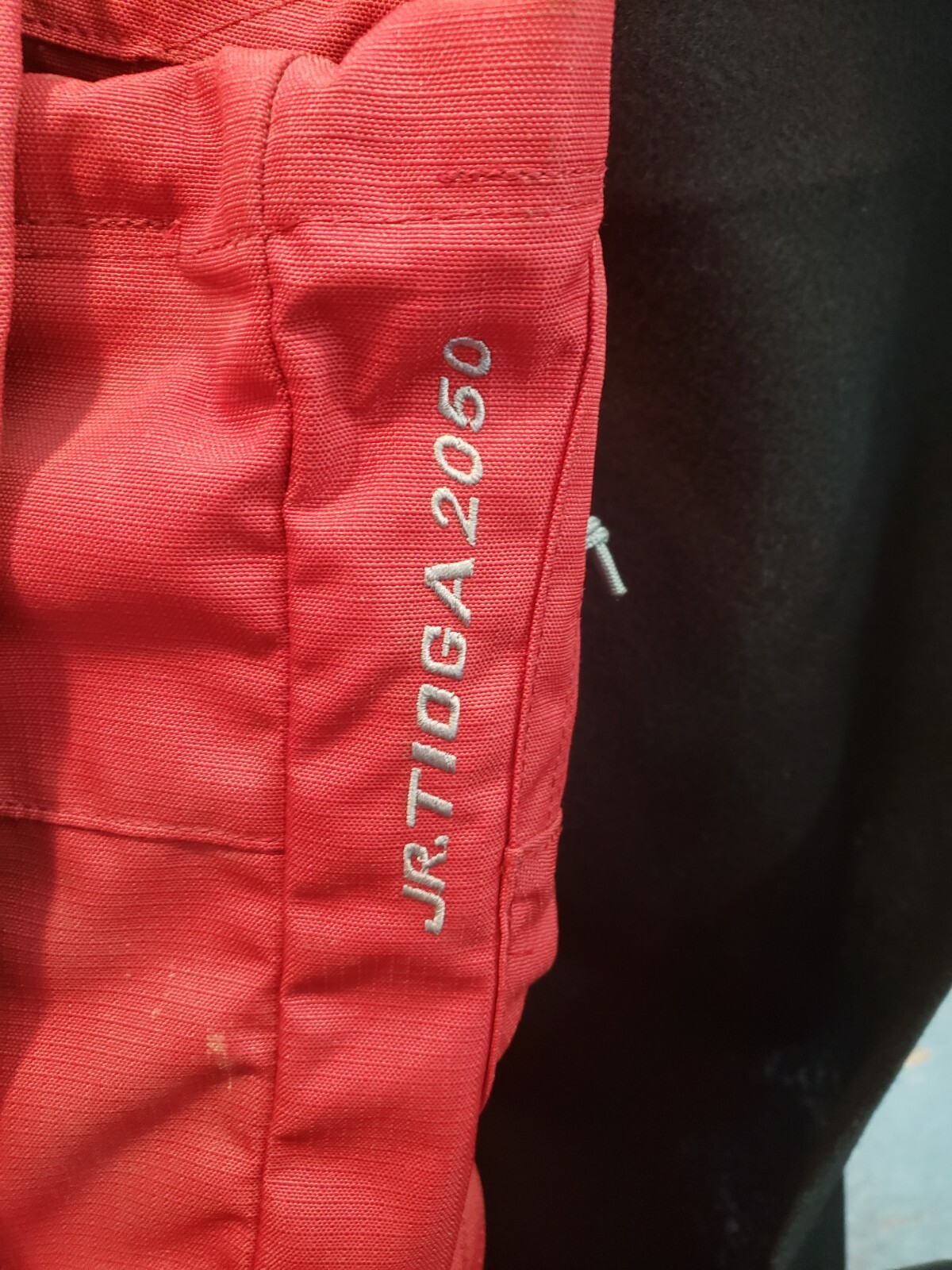 Kelty Jr Tioga 2050 Lightweight Hiking Camping Backpack Red Aluminum