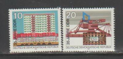 DDR EAST GERMANY 1984 ANNIVERSARY OF DDR MNH - DDR167 | eBay