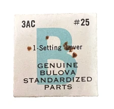 BULOVA 3AC PART # 25 SETTING LEVER Genuine Bulova