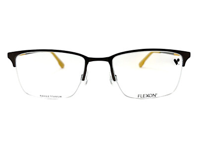 AUTHENTIC & NEW - FLEXON - E1130 210 55/20/145 - MATTE BROWN - EYEGLASSES