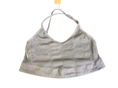 Third Love NEW XL Form Seamless Chevron Rib Wireless in Mercury Gray 