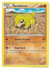 Sandshrew 75/162 Common XY BREAKthrough Pokemon Card LP