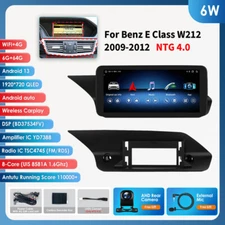 10.25''Android 13 8Core 6+64GB GPS Carplay Stereo For Mercedes E class W212 S212
