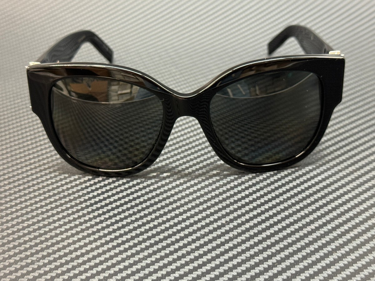 SAINT LAURENT SL M95/F 005 Black Grey Polarized Women's 56 mm