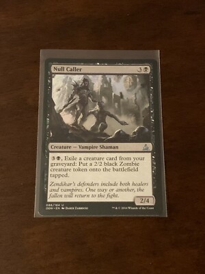 Magic the Gathering Oath of the Gatewatch Null Caller