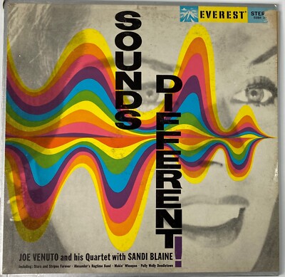 Joe Venuto feat. Sandi Blaine Sounds Different Vinyl LP (1960 Everest SDBR 1053)
