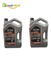 Lot of 2 Teton 5W-30 Full Synthetic Advanced Motor Oil 5 Quarts Made in USA