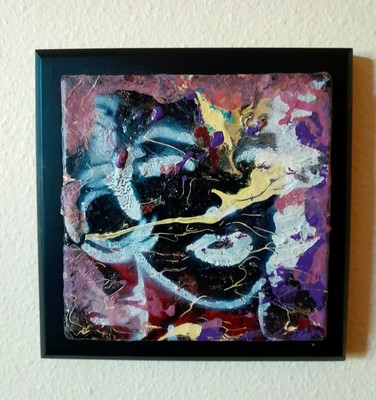Musk Yai Oil On Small Canvas. An Excellent Charming Example Of His Work!