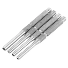 4 Pcs Roll Pin Punch Set Assembly Kit Hand Pin Remover Tool for Watch Jewelry