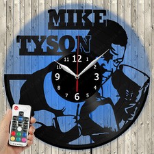 LED Clock Mike Tyson LED Light Vinyl Record Wall Clock LED Wall Clock 2037