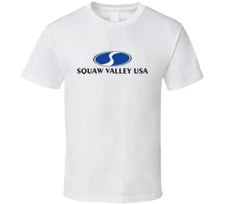 NEW SQUAW VALLEY CALIFORNIA USA SKI RESOR T-SHIRT USA SIZE FUNNY S TO 5XL CUSTOM
