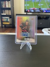 2021-22 Upper Deck Allure Rainbow Full Rainbow Auto #R-74 Tim Stutzle