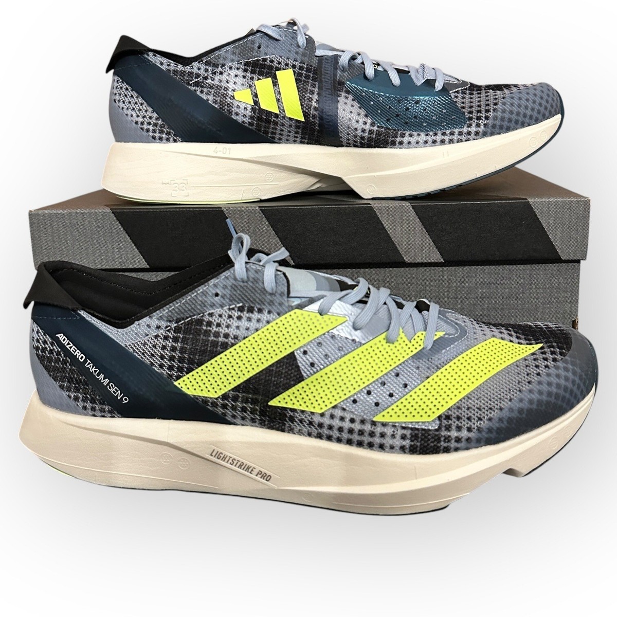 Adidas Adidas Adizero Takumi Sen 9 Running Sneaker Style IG3133 Mens Size  10 US