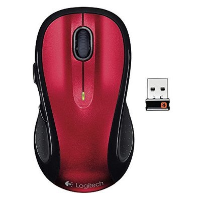 Logitech M510 Kabellos Scroll Maus W / Tilt Rad mit Vereinend Empfänger