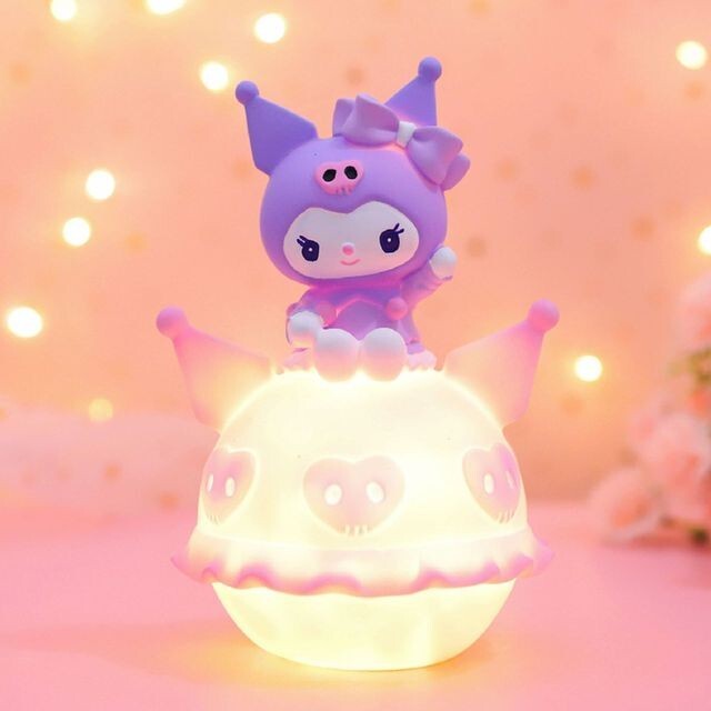 Sanrios Series Kuromi Creative Light-emitting Planet Night Light