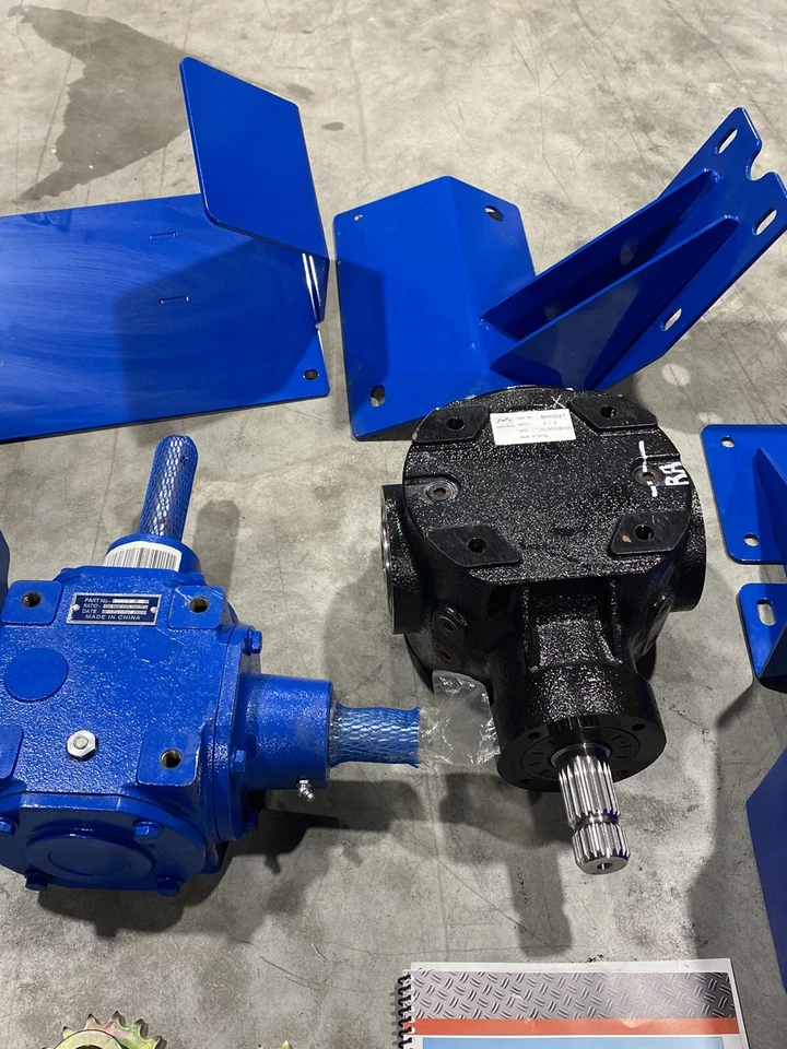 Kit de engranajes opción de accionamiento de cinta transportadora de grano producto agrícola Brandt toma de fuerza 1537LP Foto 4 de 4