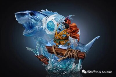 BT Studios ONE PIECE Jinbe Resin Statue Model In Stock NEW