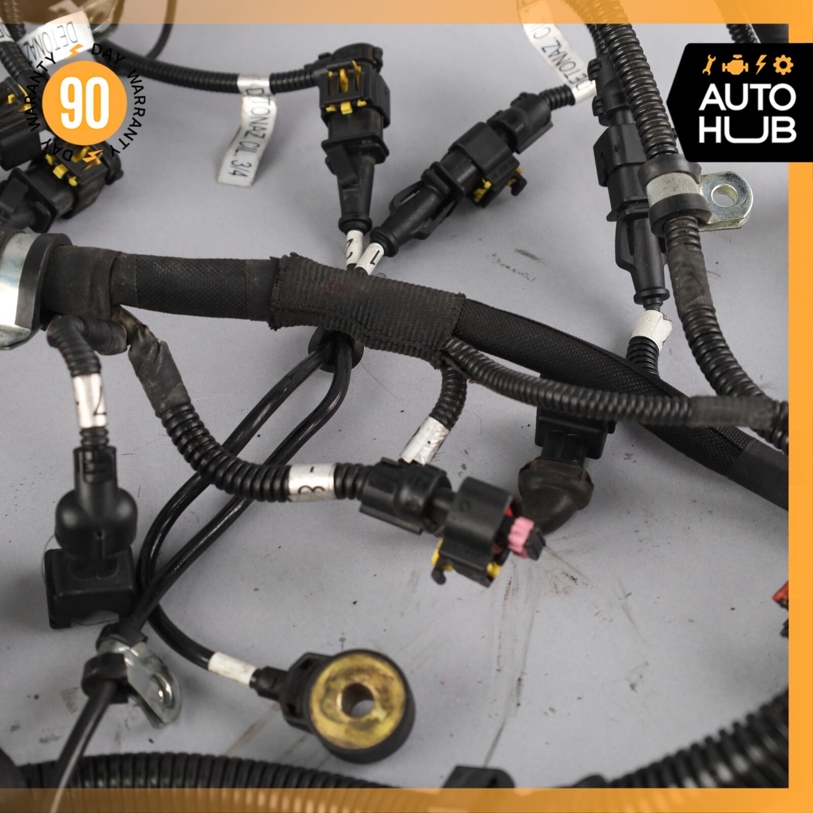 09-19 Maserati GranTuismo M145 Fuel Injector Injection Wiring Harness OEM 33k