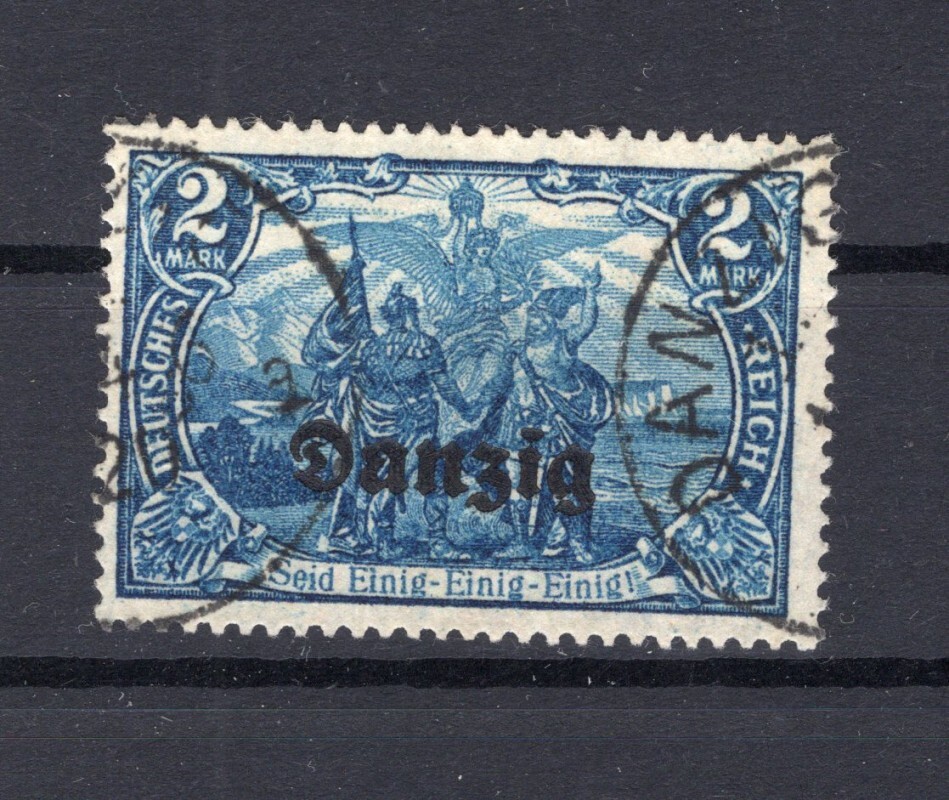 Danzig 11b Genuine Stamped BPP 28EUR (74043)