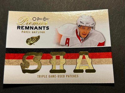09-10 O PEE CHEE Remnants BLANK BACK PROOF Pavel Datsyuk Detroit Red Wings SIA