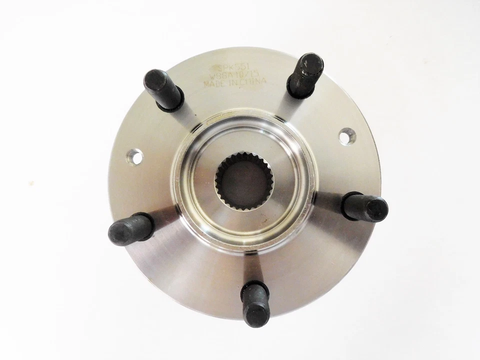 Juego de 2 bujes y cojinetes de rueda delanteros izquierdo y derecho para 03-13 MAZDA 6 Foto 3 de 4