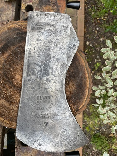 Vintage Elwell Number 7 Axe Head