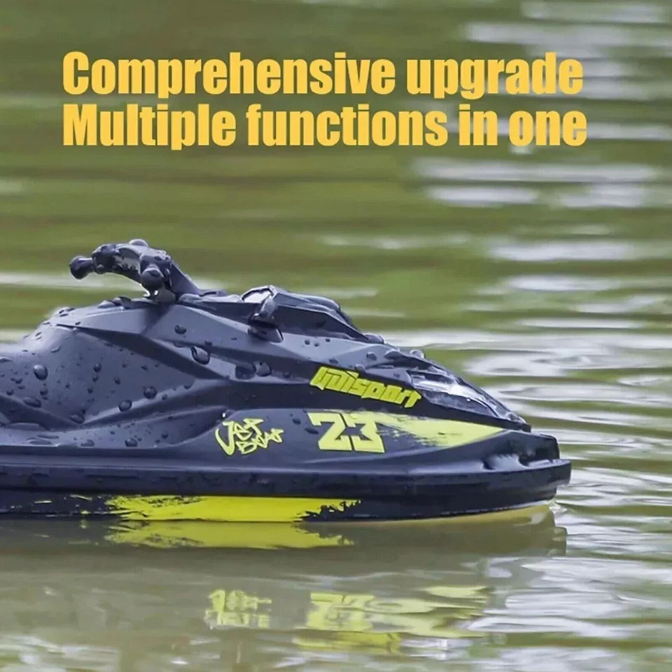 UDI023 RC Speedboat 2.4G Jet Spray Boat Waterproof And LED LightsaxwzlW - Image 2 of 4