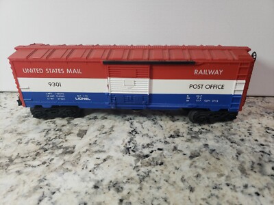 Lionel O Gauge 6-9301 Operating U.S. Mail Car. Missing mail man and bag.