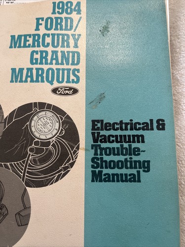 1984 Mercury Grand Marquis Electrical & Vacuum Troubleshooting Manual & Diagram - Bild 2 von 12