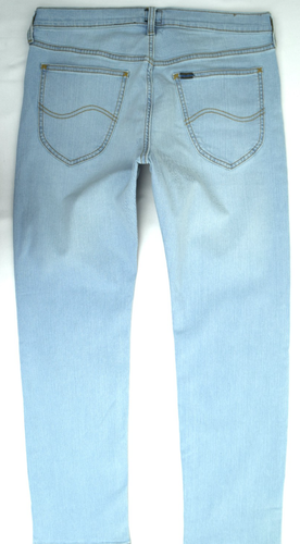 Jeans Lee uomo Luke slim taglio affusolato jeans 'Light Worn' FACTORY SECONDS L310 - Foto 5 di 11