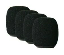 Shure RK183WS Lavaliere Microphone Lav Mic Windscreen - Package of 4