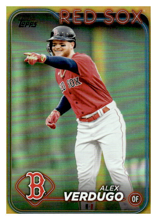 2024 Topps #97 Alex Verdugo Gold Foil