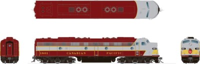 HO EMD E8A (DC/DCC/Sound): Canadian Pacific - Block Scheme: #1800