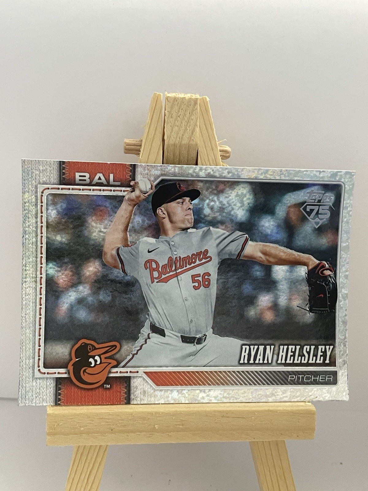 2026 Topps Series 2 Ryan Helsley #498 Holo Foil Baltimore Orioles