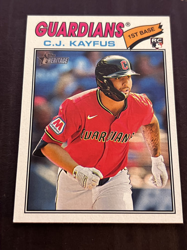 2026 Topps Heritage #364 C.J. Kayfus | Baseball Card