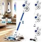 Cordless Vacuum Cleaner 45Kpa Stick 180° Rotation Rechargeable Lightweight 45min